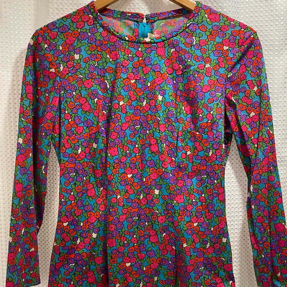 70s Floral Designer Top